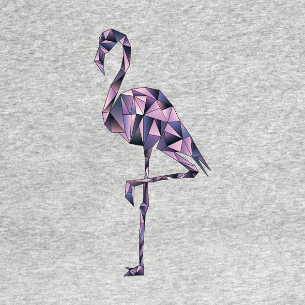 Gradient Flamingo by partimesloth